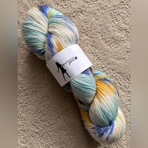 NEW HauteKnitYarn | Steven Sock Superwash Merino 25% Nylon in Beach Ready 100g